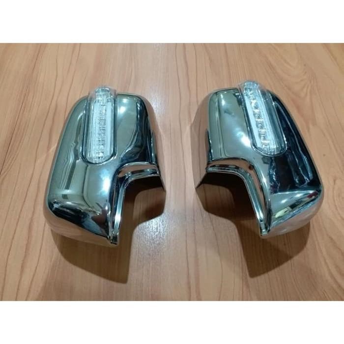 surya cahaya cover spion CHROME plus lampu untuk datsun go datsun go panca khusus spion standar
