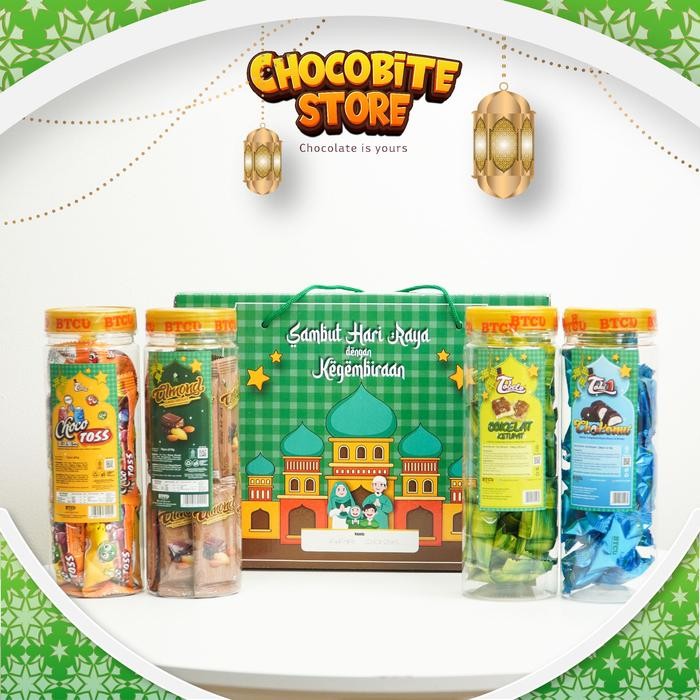 

Tobelo Paket Hari Raya SweetTreats Hampers Lebaran Food Snack Chocolate Cemilan Cokelat Manis Almond