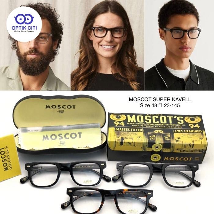 Frame Kacamata Pria Kotak Moscot Kavel Grade Original