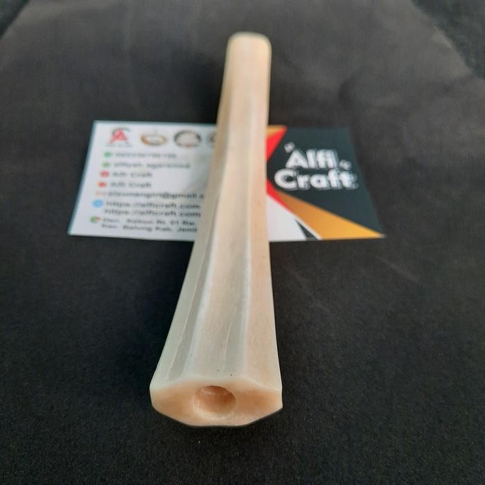 Pipa Tulang Iga Duyung Asli Tulang Ikan Duyung Alficraft