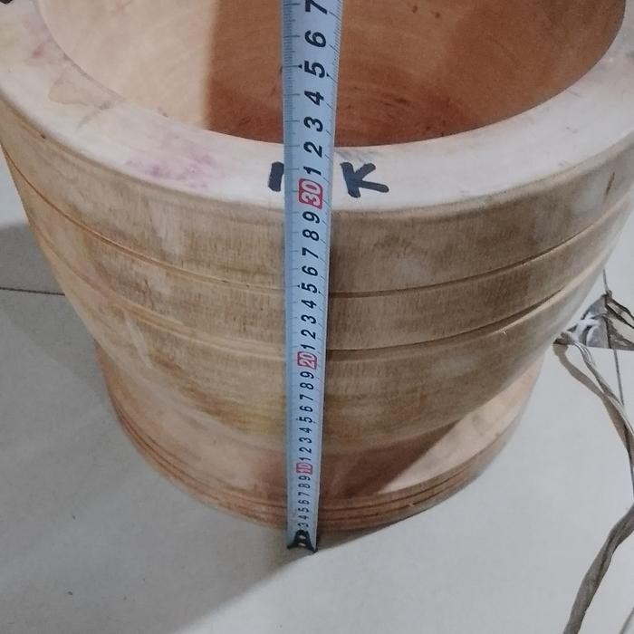 lumpang kayu besar l bulet set tumbukan kayu kelapa