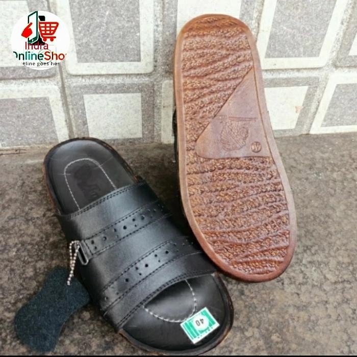 sandal indian kulit asli