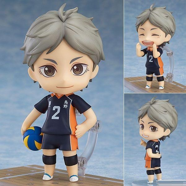 Baru Nendoroid Koshi Sugawara Haikyuu Re-Release Figure Anime Koleksi