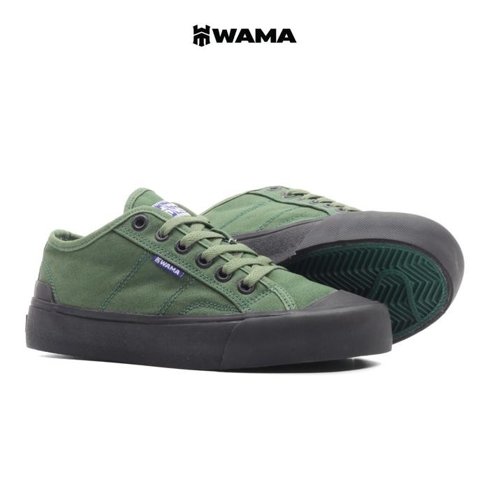 Wama Vision Low Sepatu Sneakers Pria Vulcanized