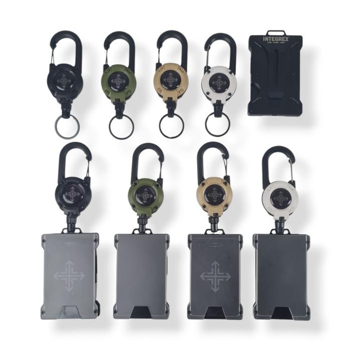 

Ready Flexi Retractable Carabiner Card Holder Gantungan Tarik