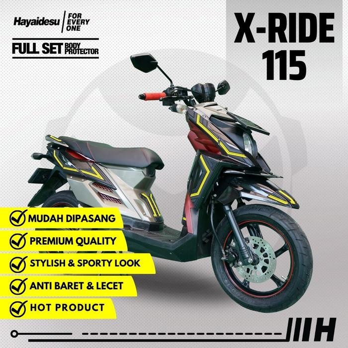 Hayaidesu Body Protector XRIDE 115 Full Set Cover