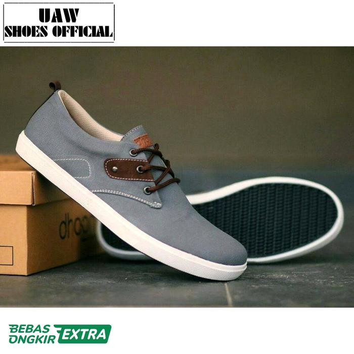 Sepatu Kanvas Pria / Sepatu Casual Skate Pria - DHOOM RIDICK ORIGINAL