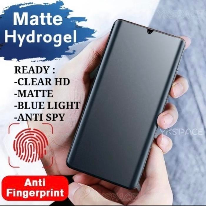 READY STOCK HYDROGEL ANTI SPY MATTE JELLY FOR MEITU T9