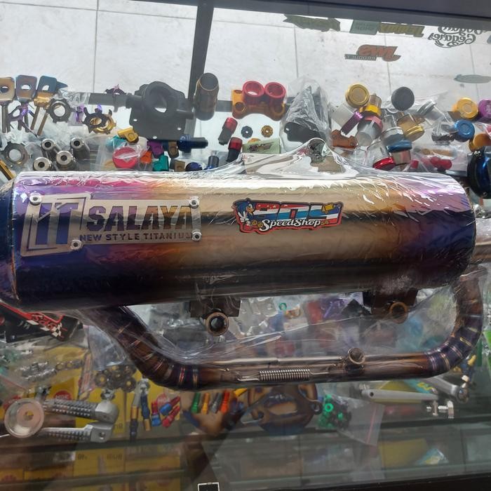 Knlpot Titanium It Salaya Pcx 160Cc