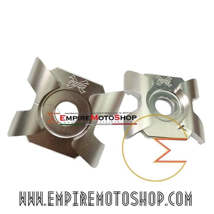 Spesial Chain Adjuster Xrace Ninja 250 Fi (Silver) Terlariss 