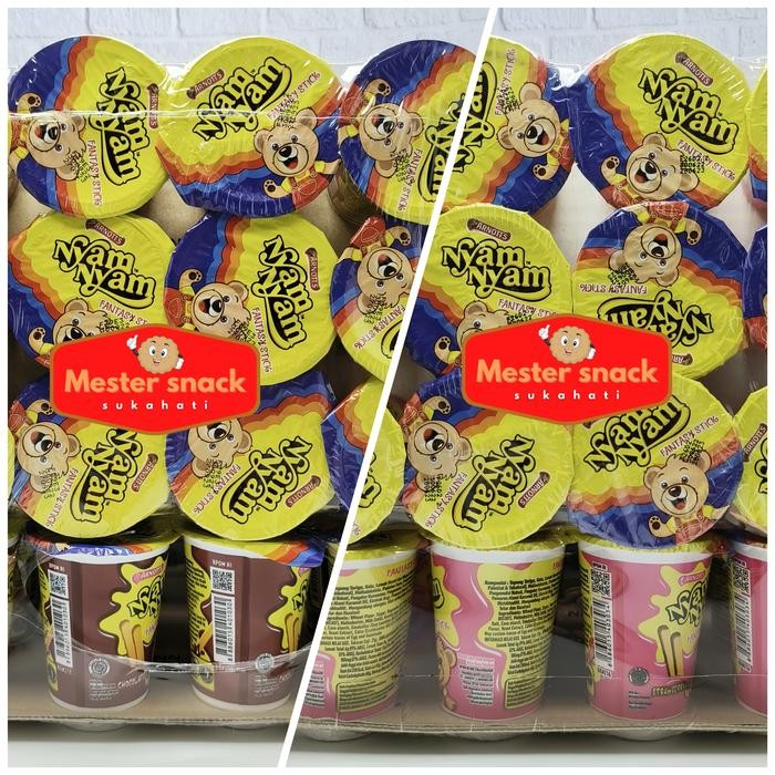 

Baru Nyam Nyam Stick 25 gram (1 pack isi 12 pcs)
