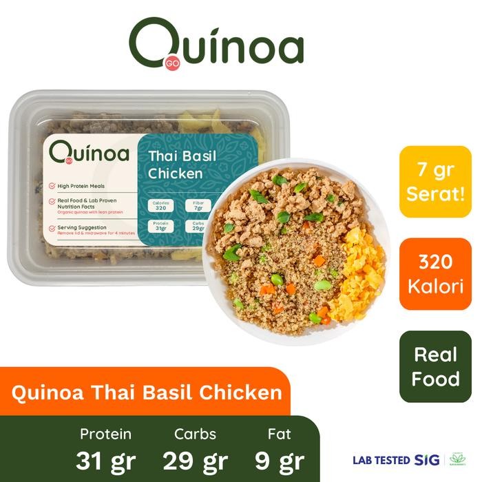 

Baru Fit Meals High Protein Low Calorie Diet Quinoa Thai Basil Chicken