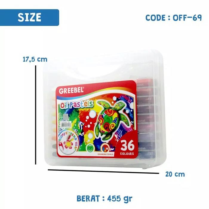 

Jual Rugi! Crayon 36 Warna Greebel