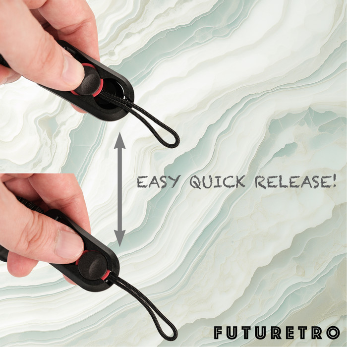 CAMERA LEATHER HAND STRAP QUICK RELEASE