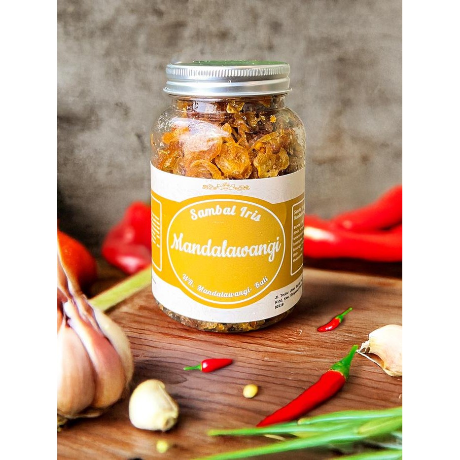 

Oleh Oleh Khas Bali, Sambal Iris Mandalawangi Berat 100 Gram
