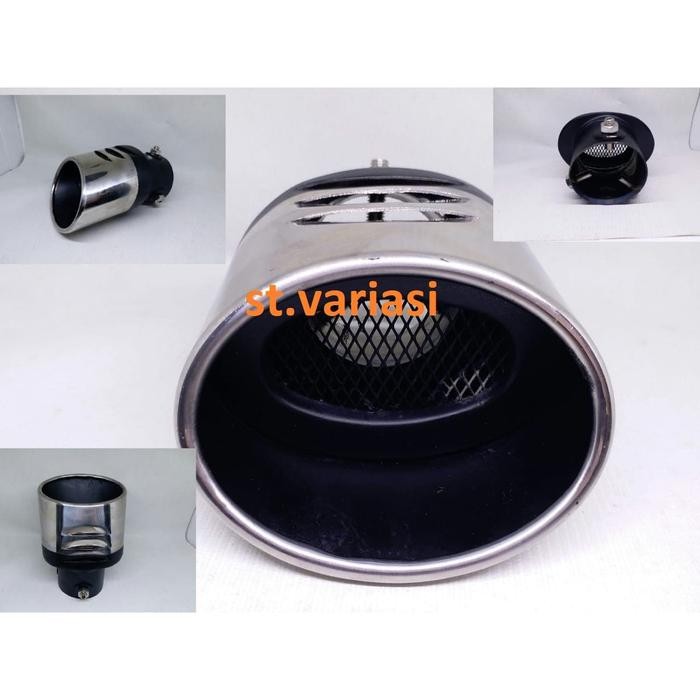 Terbagus Muffler Variasi Ujung Pipa Knalpot Platinum Mobil Brv Terlariss 