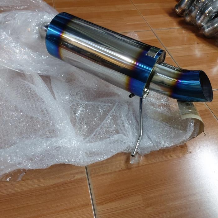 Terbagus Muffler / Knalpot Js Racing Honda Jazz Gk5 Original Japan Terlariss 