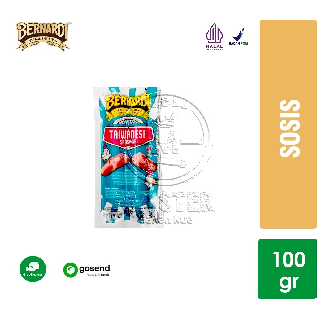 

Sosis Ayam Madu Taiwan Sausage BERNARDI Lapchiong Halal 100g Siap Makan [KHUSUS INSTANT]