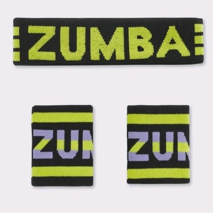 ZW Zumba Varsity Headband and Wristband