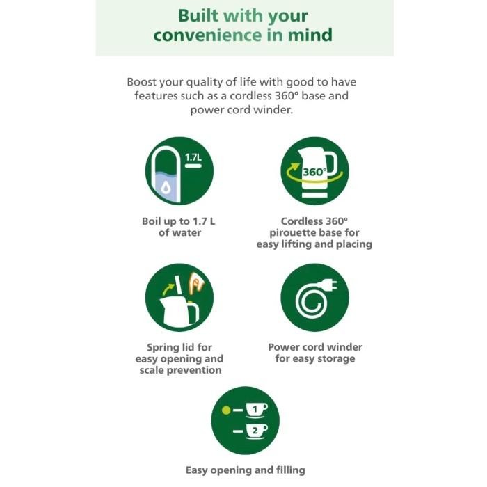 Philips Electric Kettle HD9316 teko listrik Philips