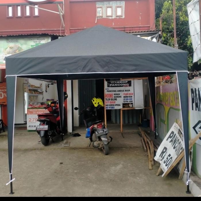 TENDA CUSTOM BONGKAR PASANG UK 2.5 x 3.5 meter.