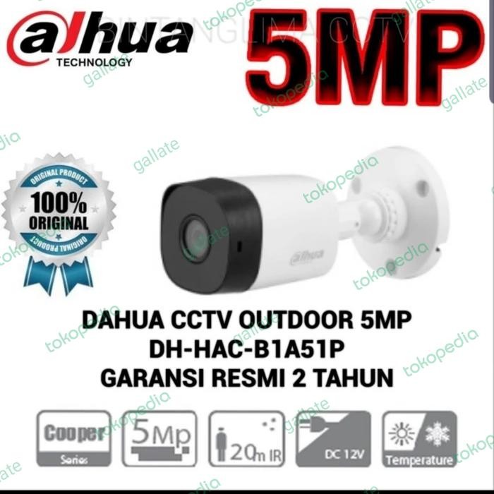 HAC-B1A51P CCTV OUTDOOR 5MP DAHUA KAMERA CCTV OUTDOOR DAHUA 5MP