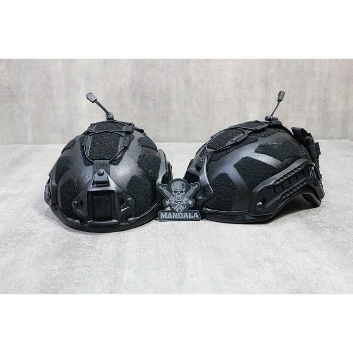 Helm kevlar anti peluru / helmet tactical Ballistic / helm kevlar scorpion level IIIA