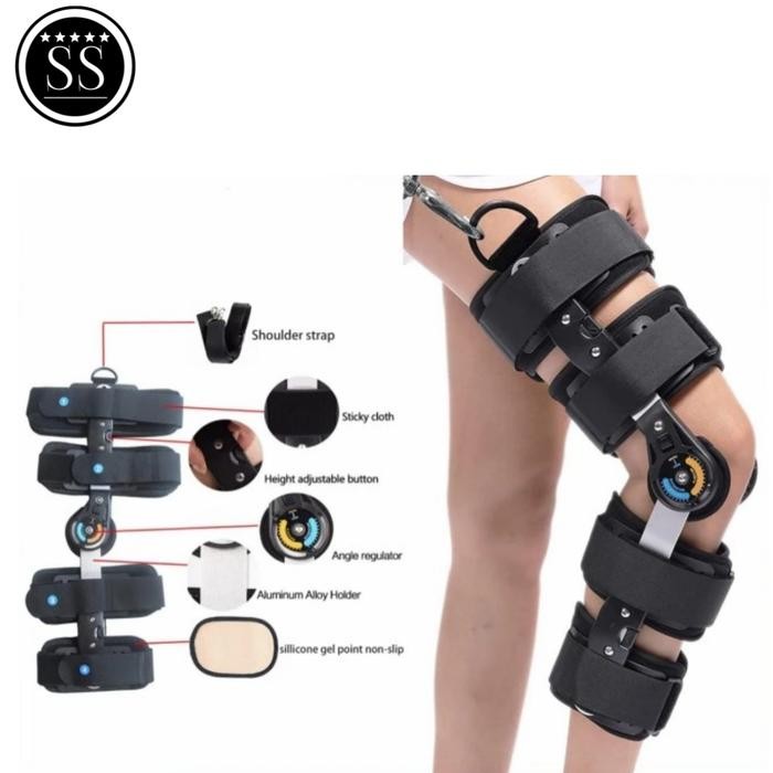 Penyangga Lutut Terapi/Knee Brace Support ACL PCL MCL OA