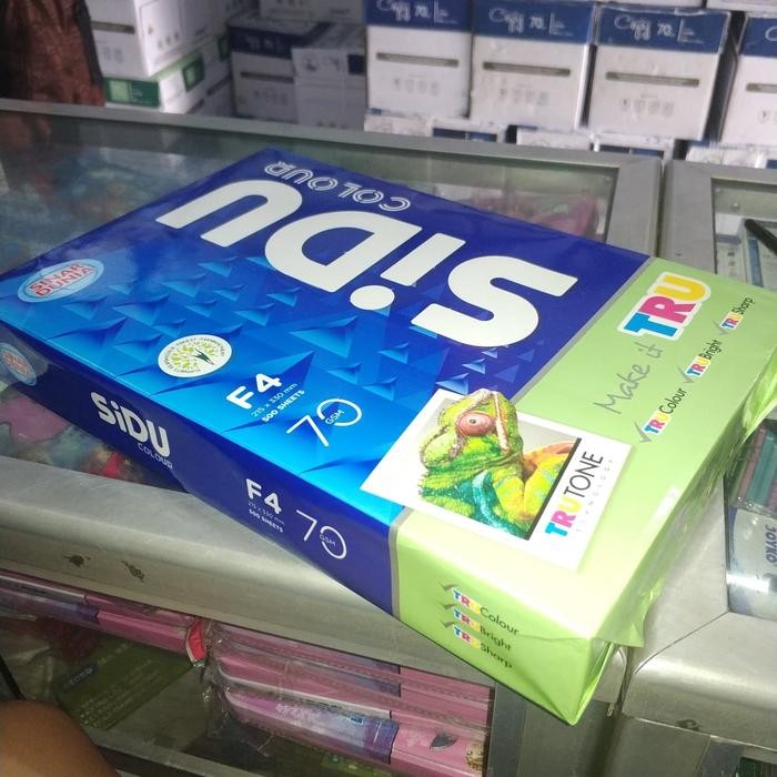 

Bisa E-Katalog! Gratis Ongkir!! Kertas F4 70 Gram Sidu Warna