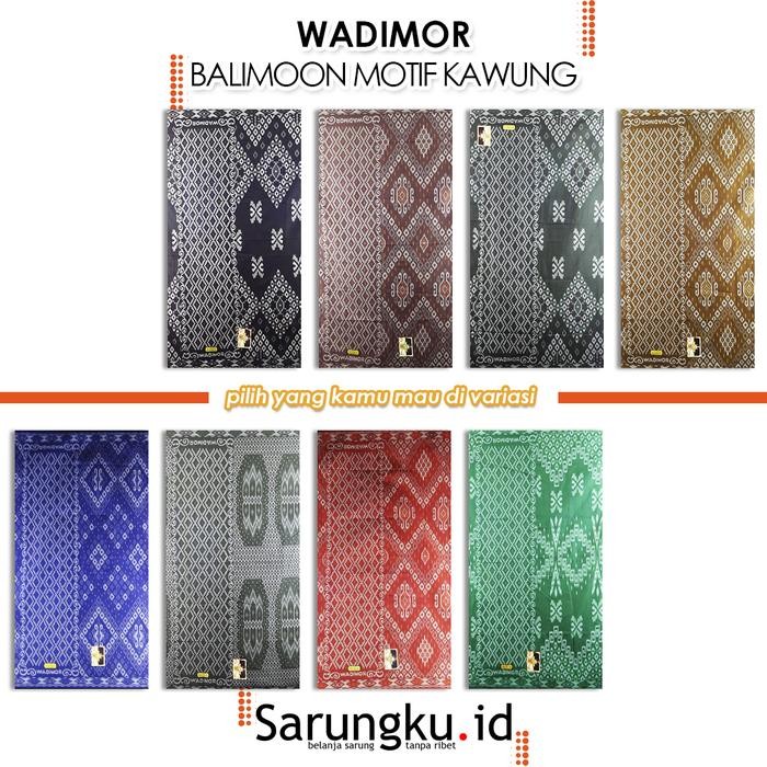 SARUNG WADIMOR MOTIF BALIMOON KAWUNG