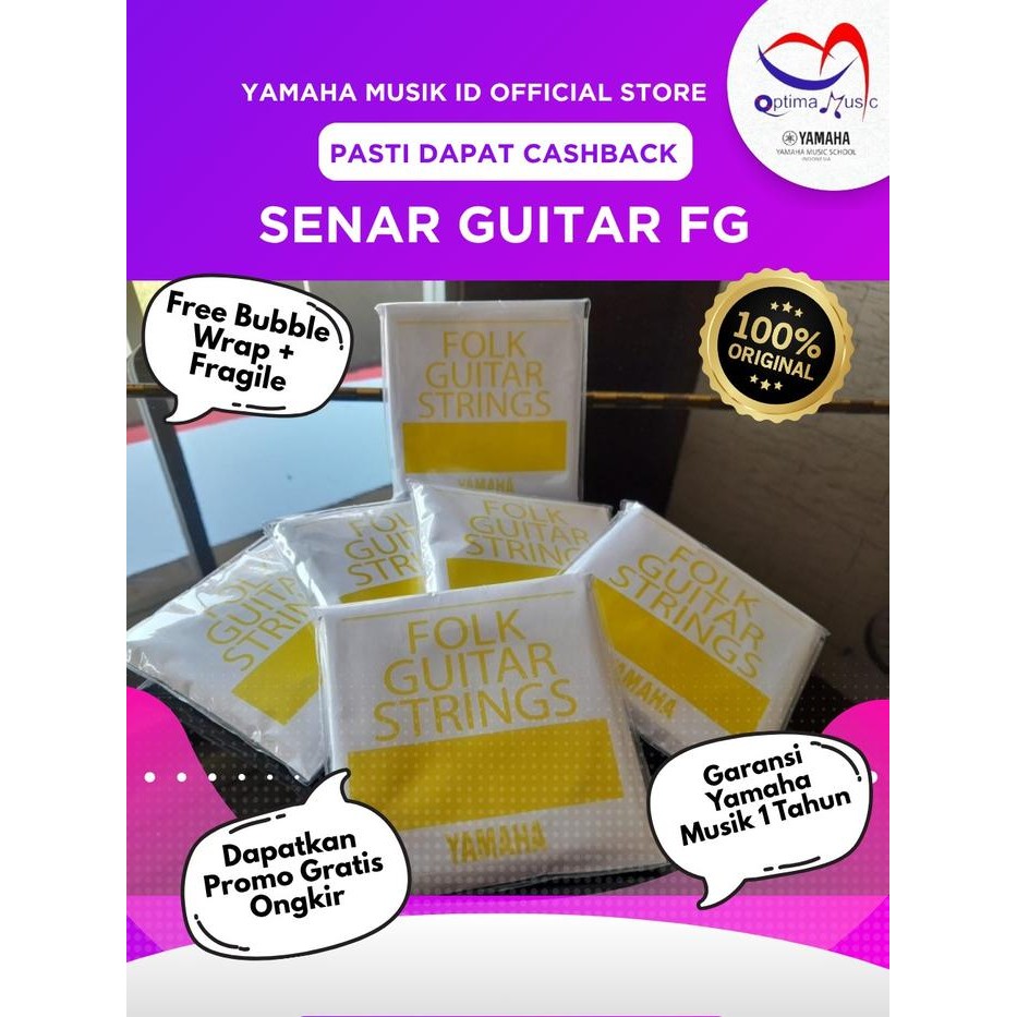 Diskon SENAR GITAR YAMAHA FG FOLKtSenar Gitar Yamaha FG Folk Original 1 Set