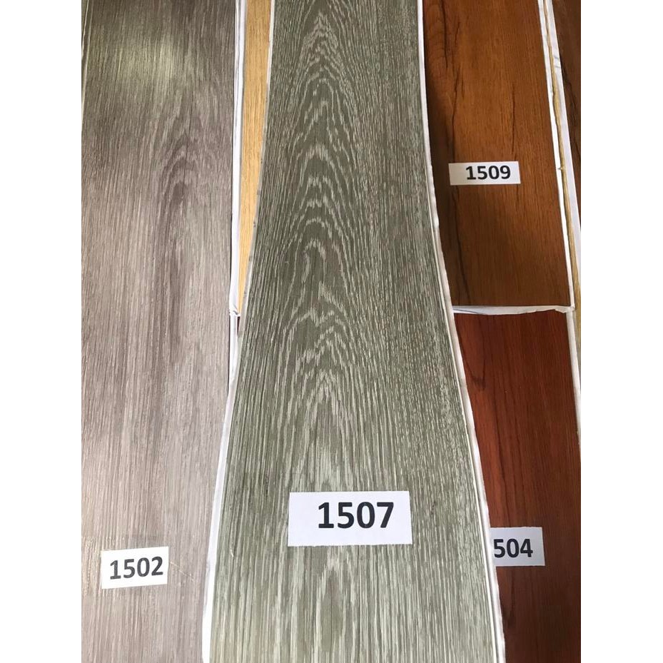 Khusus Gosend Lantai Vinyl Kayu/Vynil Lantai Sticker Lantai Vynil Bahan Pvc Ketebalan 2Mm Kayu