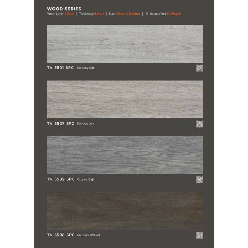 Bisa Gosend Taco Spc 5Mm / Spc Taco 5Mm / Vinyl Klik 5Mm