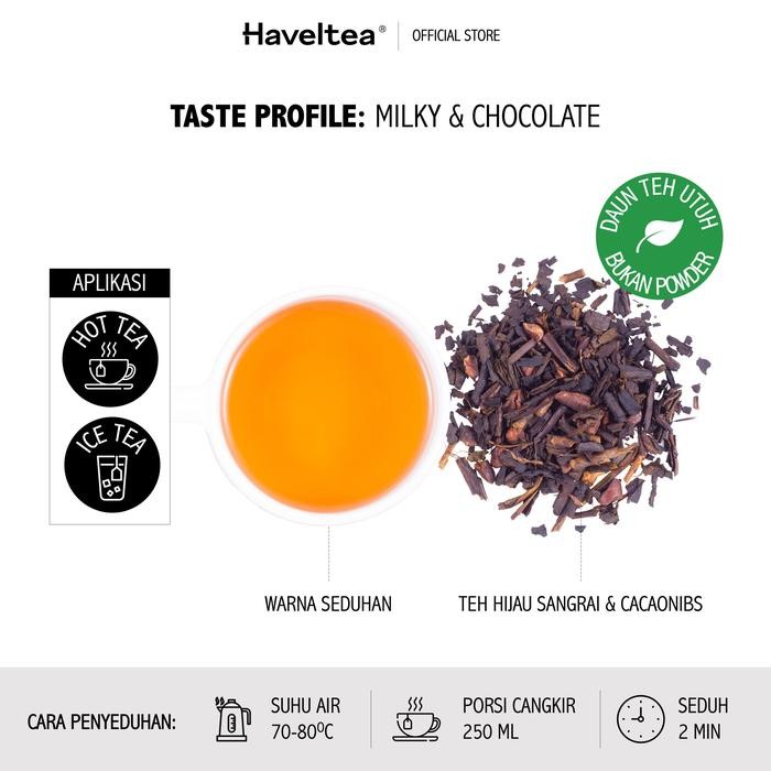 

Exp Lama CACAOTEA Big Tin Haveltea Hojicha Cocoa\tTeh Hijau Coklat Hojicha Cacaotea Shopee