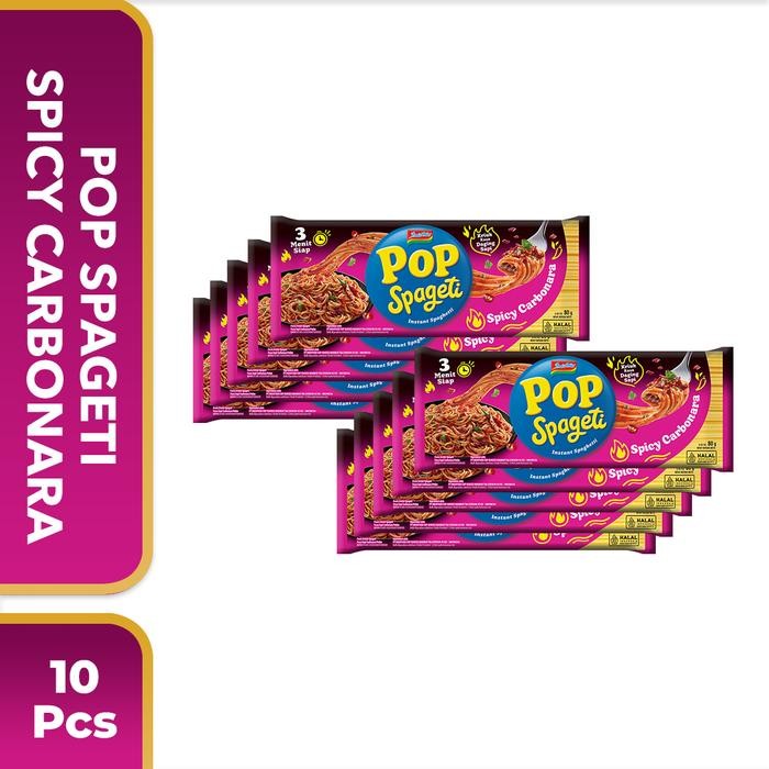 

Pilihan- 10 Pcs - Pop Spageti Spicy Carbonara 84 Gr