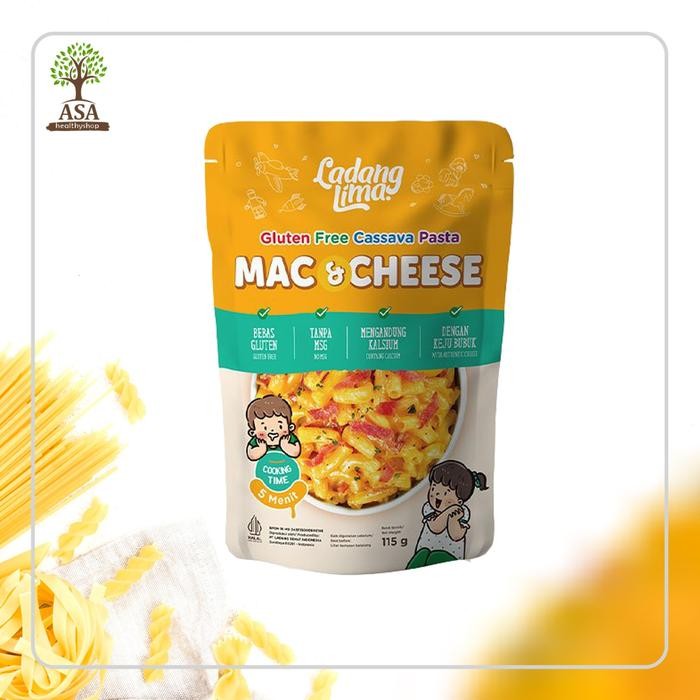 

Pilihan- Cassava Pasta Mac & Cheese Ladang Lima