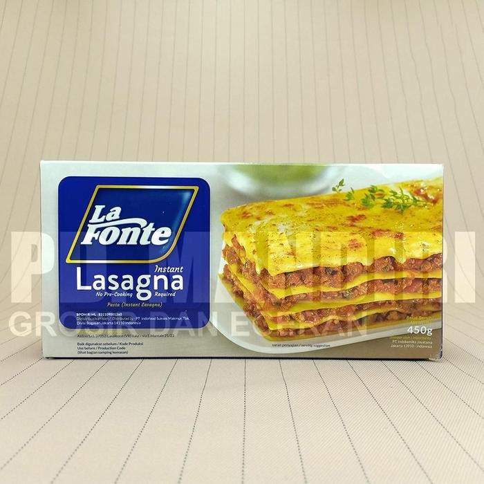 

Pilihan- La Fonte Lasagna 450 Gr Lasagna Skins