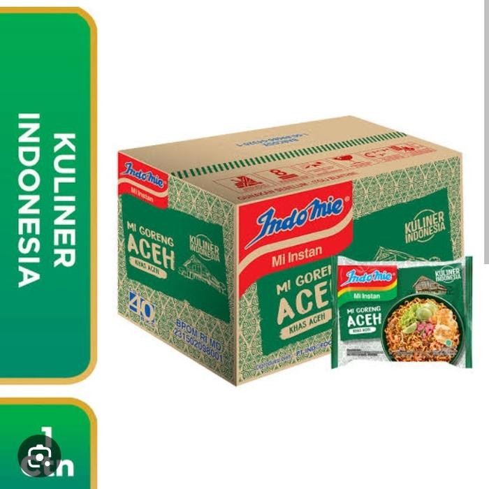 

Pilihan- Indomie Mie Instant Goreng Aceh 1 Karton 40 Pcs