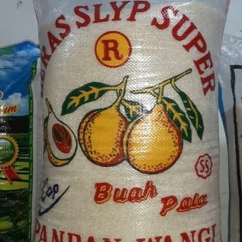 

Pilihan- Beras Cap Buah Pala Pandan Wangi 20Kg