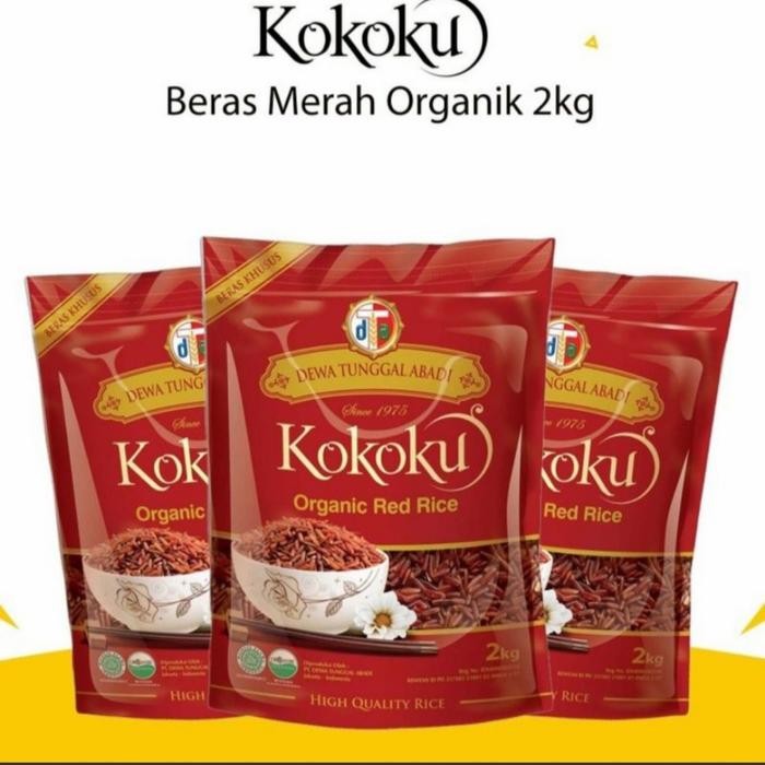 

Pilihan- Kokoku Organic Red Rice Beras Merah 2Kg