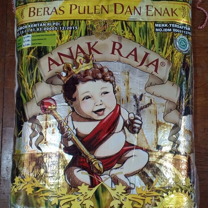 

Pilihan- Beras Anak Raja 10Kg Pulen Dan Enak