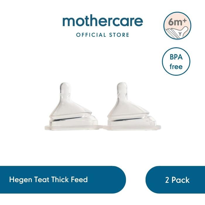 Pilihan- Hegen Teatthick Feed (2Pk) - Dot Botol Susu Bayi