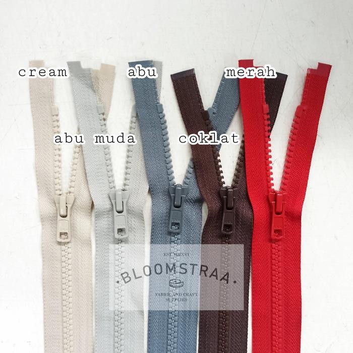 Pilihan- Resleting Jaket Ykk 70Cm Sleting Jaket Ykk 28 Zipper Vislon Ykk