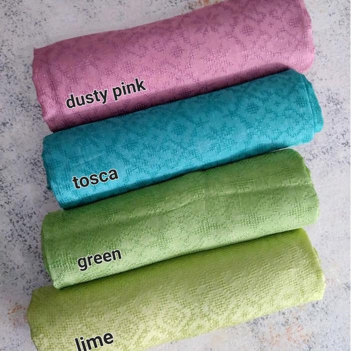 Pilihan- Kain Polos Khas Trusmi Cirebon Bahan Viscose Semi Sutra