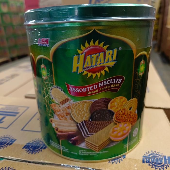 

BISKUIT HATARI KALENG 350 GRAM DUS ISI 6 KALENG