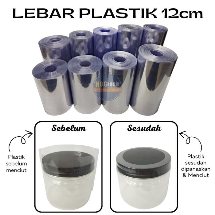 

Pilihan- Plastik Segel 12Cm X 50Meter (Shrink Film/Plastik Shrink/Heat Shrink)