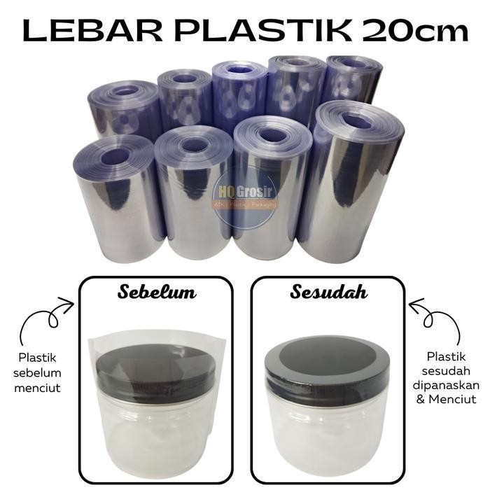 

Pilihan- Plastik Segel 20Cm X 25Meter (Shrink Film/Plastik Shrink/Heat Shrink)