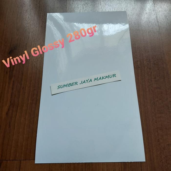 

Pilihan- Stiker Vinyl Putih Glossy - Stiker Label Produk