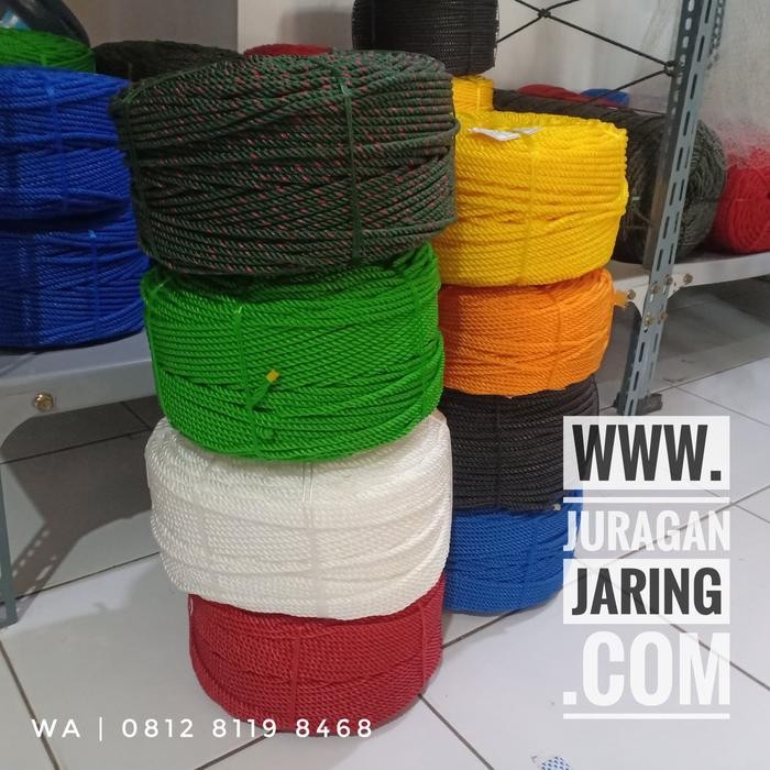 

Pilihan- Tali Tambang Plastik Pe 5 Mm Panjang 200 Meter Untuk Ikat Barang