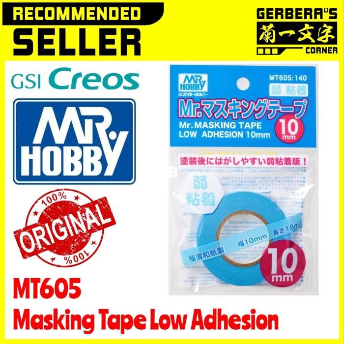

Pilihan- Mt605 Mr Masking Tape Low Adhesion 10Mm Mr Hobby Selotip Gundam